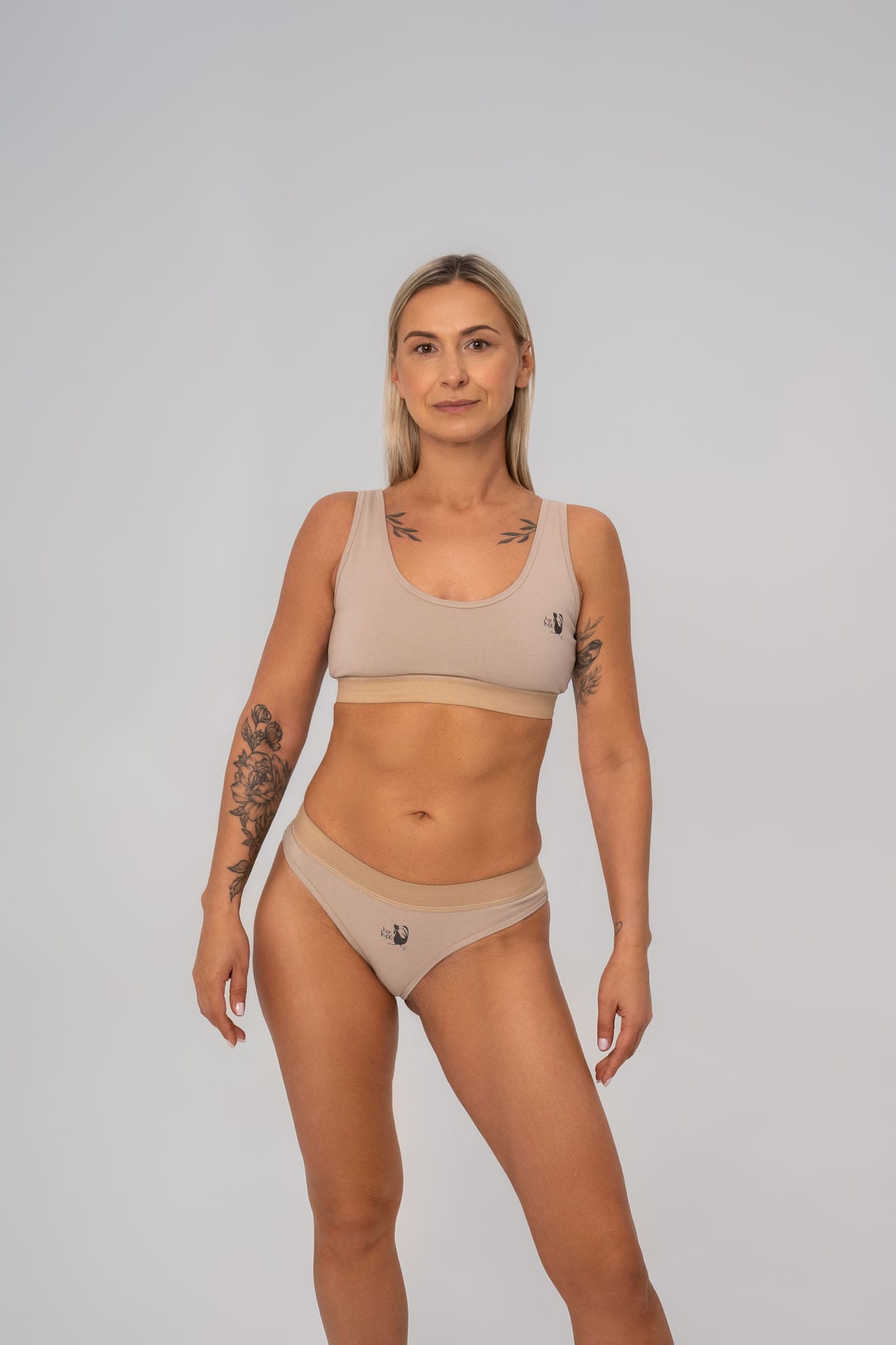 Nude color set (Bra Comfort & Briefs Casual) - Image 2